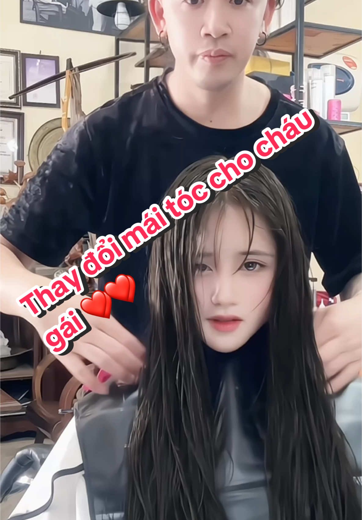 💇‍♀️💇‍♀️Nhuộm.uốn bung layer cho cháu gái ❤️❤️#xuhuong2025❤️🌈✔️🤟🤟🤟story #được_được26 #duocduoccattocnhaque