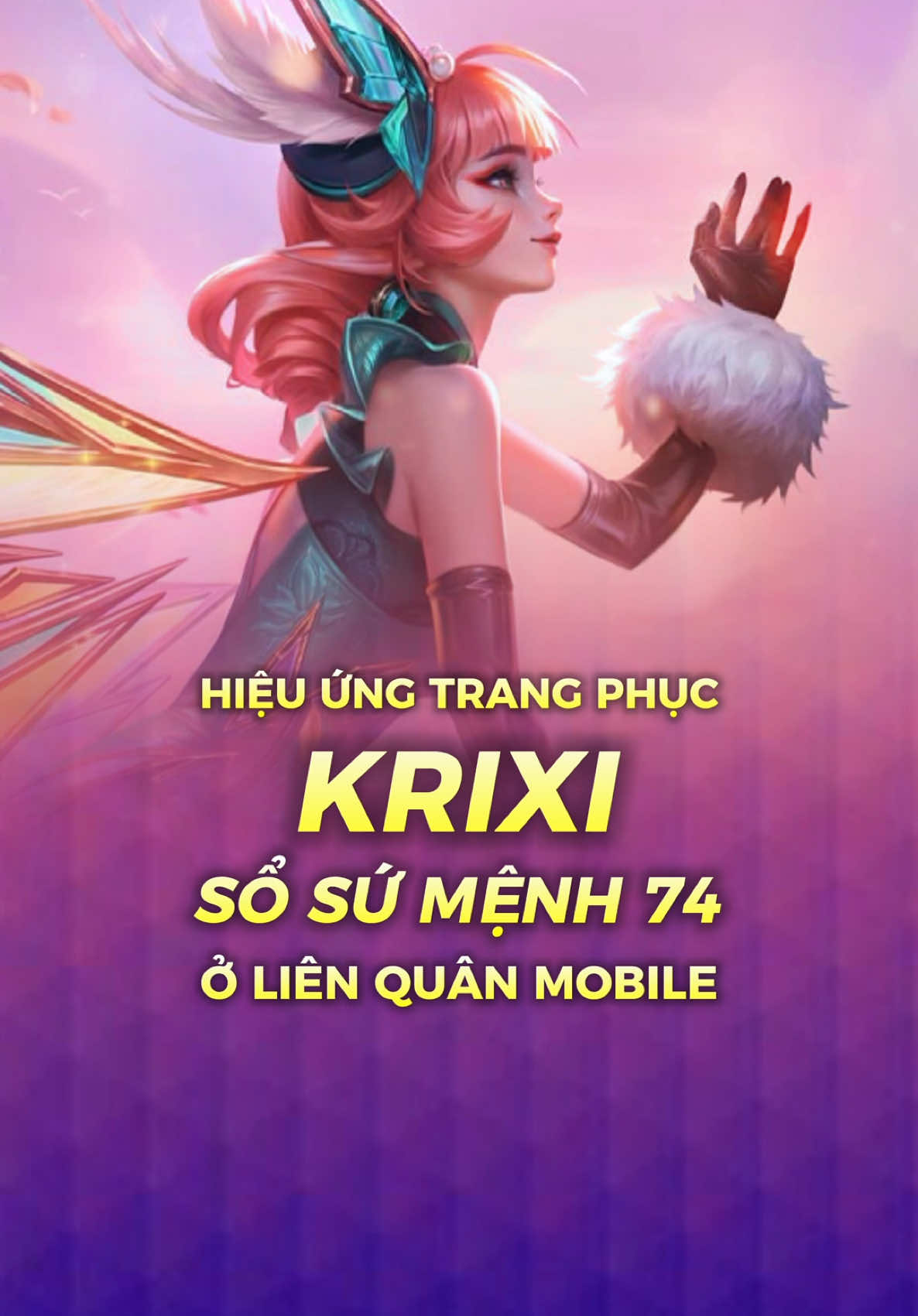 Hiệu ứng Skin Krixi Sổ Sứ Mệnh 74 Valentine 💖 từ Hex AOV #lienquan #LiênQuân #lienquanmobile #LiênQuânMobile #lienquantiktok #archangel2909 #SSM74_FEB #GamingOnTikTok #WhatToPlay #NewSkin #NewSkinAOV  