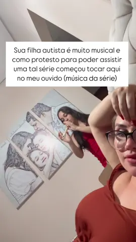 Será se eu deixo ela assistir ? #autista  #autismo