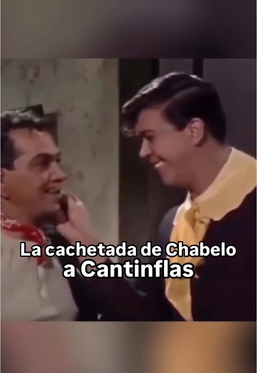 El día que Chabelo ‘cacheteó’ a Cantinflas 😳🤣 #JessieCervantes