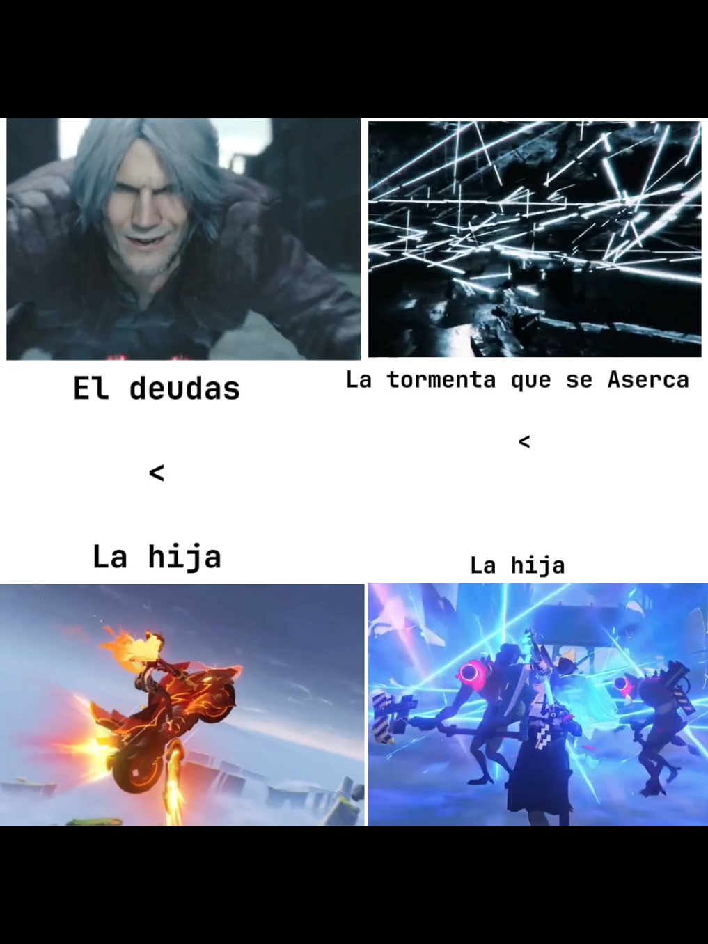 El deudas Y la tormenta que se Aserca <#mavuika #miyabi #onisqd #dante #vergil #devilmaycry <💪🗿