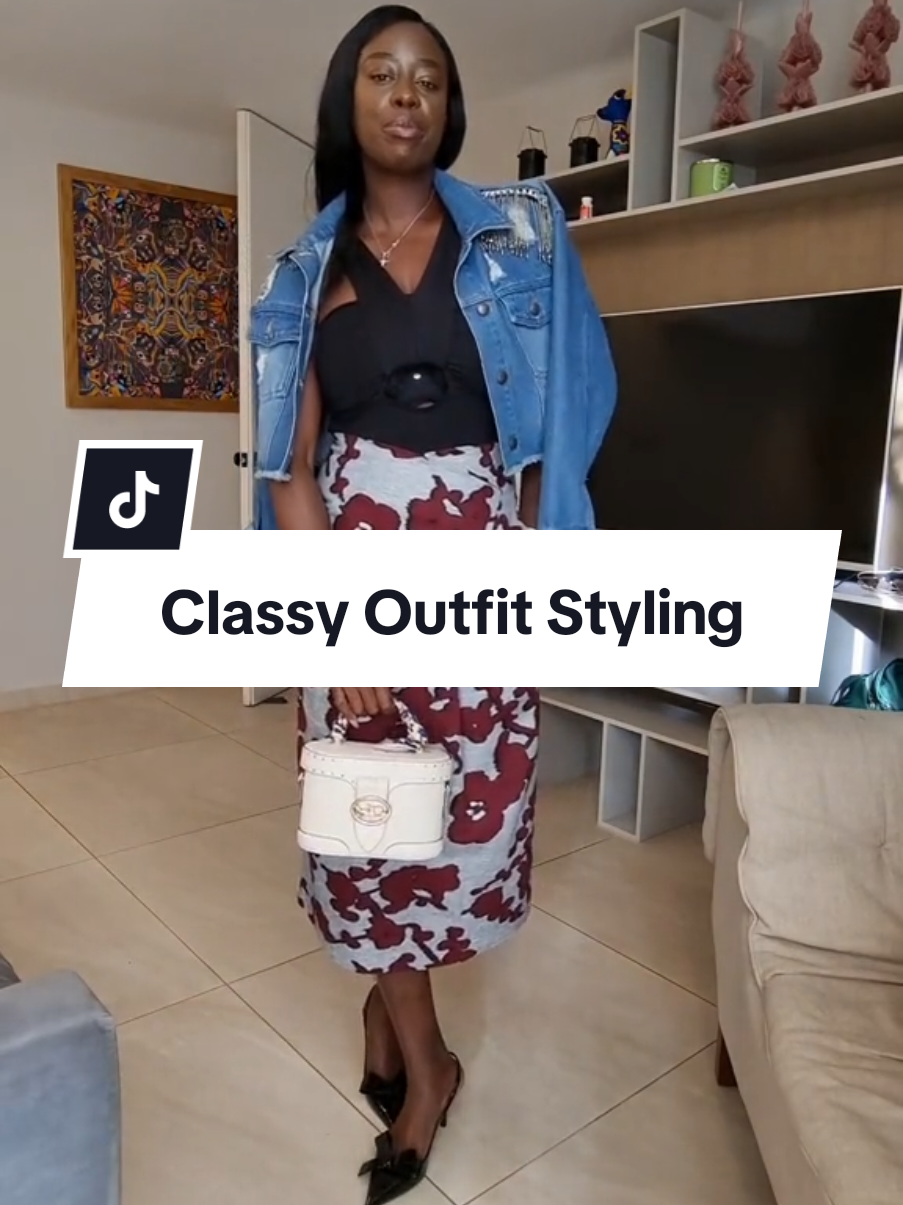 Classy Outfit Styling #onthisday  #classystyle #elegantstyle  #TikTokFashion #stylingtips #classystyle #fashiontiktok  #blackgirltiktok #over40style  #blackgirlluxury #outfitoftheday  #skirts #zaraoutfit  #ootdstyle 