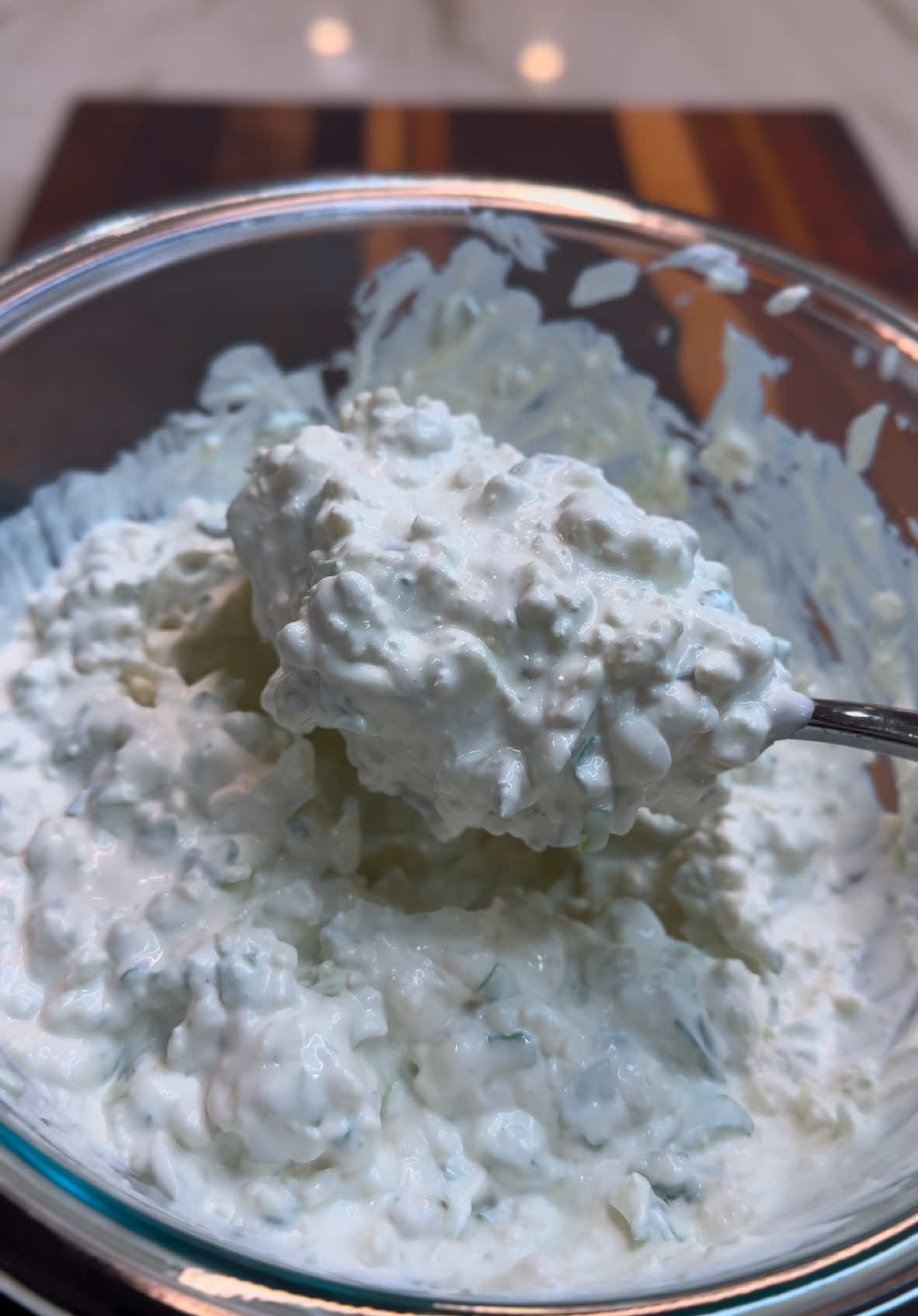 Ranch is for kids... Grown-ups eat homemade chunky blue cheese. Just 6 ingredients—and a refusal to settle for bland.  Because life’s too short for boring dressing! 🧀🤤 Chef Boyd’s Homemade Blue Cheese Dip Ingredients:  6 oz Blue Cheese Crumbles 1/3 Cup Mayonnaise 1/2 Cup Sour Cream 8 Garlic Cloves (minced) 1 Tbsp Freshly Squeezed Lemon Juice 1/4 Cup Scallions (minced) Instructions:  Mix gently to maintain a thick consistency. Serve immediately or refrigerate.  #bluecheese #ranch #cheese #foodies #cooking #EasyRecipe #Recipe #foodtiktok 