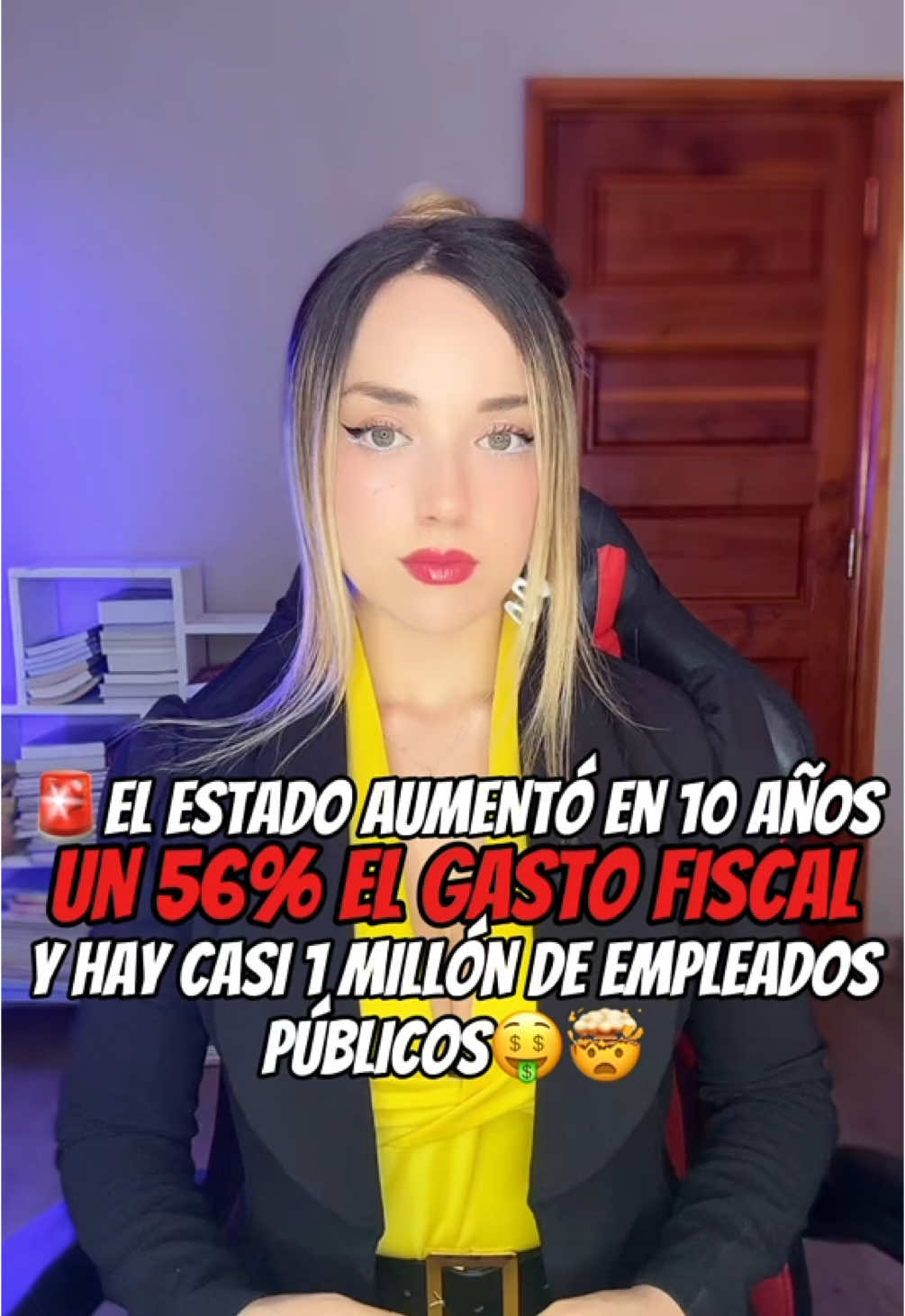 🚨¿SABÍAS QUE EN LOS ÚLTIMOS 10 AÑOS EL ESTADO DE CHILE AUMENTÓ EL GASTO FISCAL EN UN 56% y que además estamos MANTENIENDO a CASI 1 MILLÓN DE EMPLEADOS PÚBLICOS🤑🤯? ASÍ ES. Aquí te explico todos los detalles🧐 ¿Qué piensas al respecto🤔? Te leo👇 Fuentes: https://www.emol.com/noticias/Economia/2025/01/02/1152978/empleo-publico-gobierno.html https://ellibero.cl/actualidad/en-10-anos-el-estado-aumento-el-gasto-fiscal-en-26-billones-de-pesos/  🟡ÚNETE AL MOVIMIENTO LIBERTARIO DE CHILE⚫️ @Movimiento Libertario de Chile  Organización NO partidista🐍🏴👇  https://www.movimientolibertariodechile.cl/ https://linktr.ee/movimientolibertariodechile #politicachile #actualidadchile #noticia #gastofiscal #gastopublico #empleadospublicos #empleopublicochile #chile #movimientolibertariodechile #opinionciudadana #politica #libertarismo #voluntarismo #anarcocapitalismo #liberalismoradical #libertad #capitalismo #libremercado #libertarioschile #libertariachilena #mujerlibertaria #makitabecker #macabecker #macarenabecker #laissezfaire #opinion 