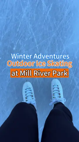 Who’s ready to skate? ⛸️🥶 #heystamford #stamfordct #stamford #iceskate 