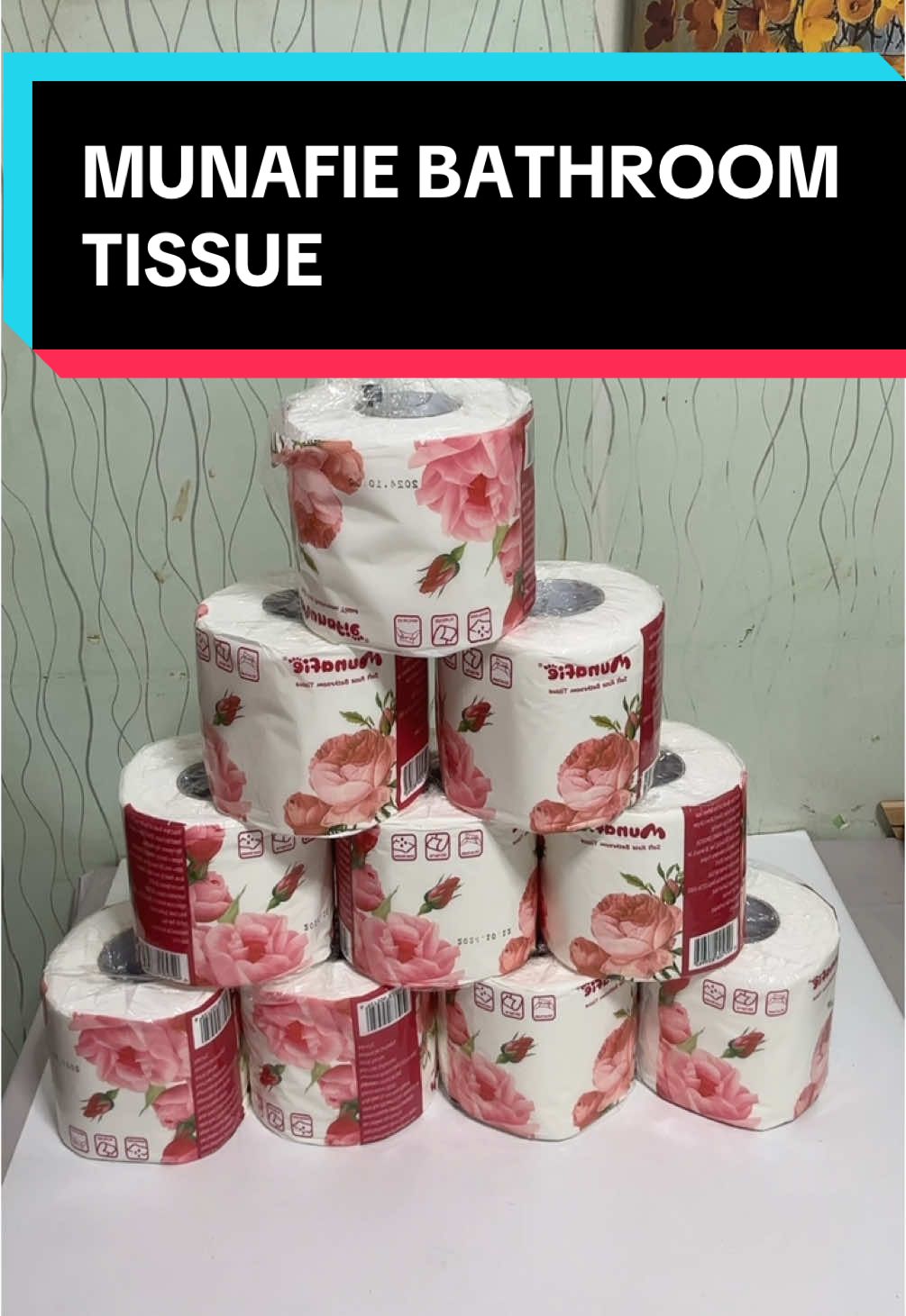 Munafie bathroom tissue #tissue #tissueroll #toiletpaper @Munafie PH 