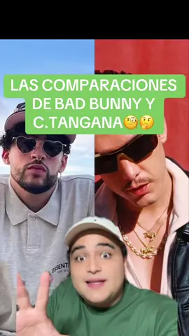 LAS COMPARACIONES DE BAD BUNNY Y C.TANGANA🤔🧐 #musicaentiktok #badbunny #ctangana #musicaenespañol #newalbum #newmusic #estrenos #novedades #benito #badbunnypr #dtmf #reggaeton #generourbano #urbano #versus #comparacion #compare #elmadrileño #albumcover #album #cancionestendencia #cancionesparadedicar #musictok #tiktokmusic 
