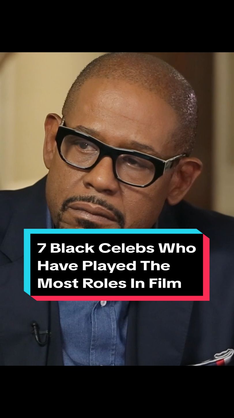 7 Black Celebs Who Have Played The Most Roles In Film #celebs #actors #longvideo 