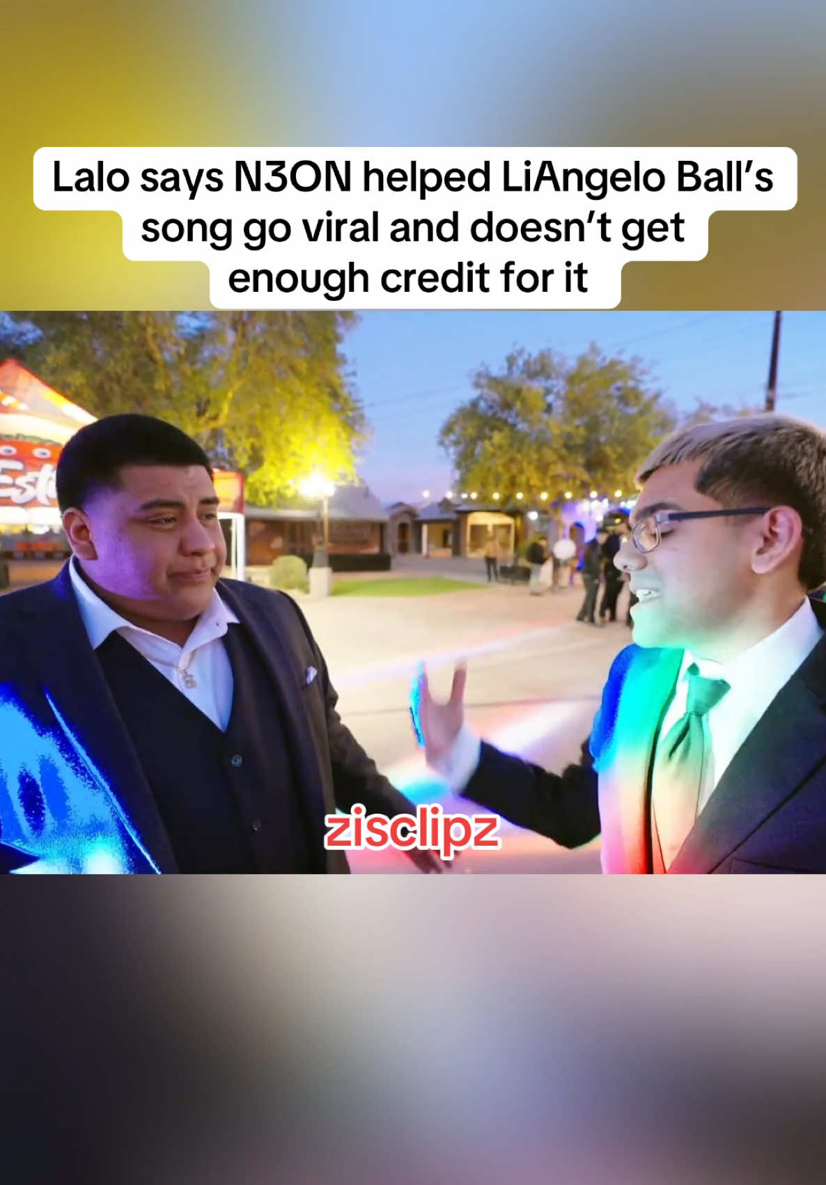 Lalo says N3ON helped LiAngelo Ball’s  song go viral and doesn’t get  enough credit for it  #n3on #n3onclips #lalogonebrazzy480 #lalogonebrazy #liangeloball #song #viral 