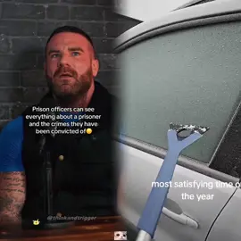 When you go to prison in the UK and many other countries prison officers can see every single thing about you your life and the crimes you have committed just by putting your name into a computer data 