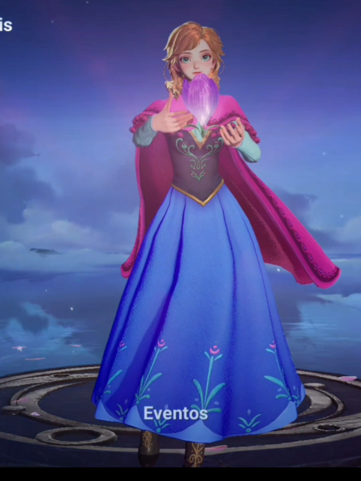 A collab com Frozen começou! A skin da Anna já está visível no jogo! #honorofkingsbr #hokbr #mobilelegends #honorofkings #moba #hok #honorofkingsindonesia 