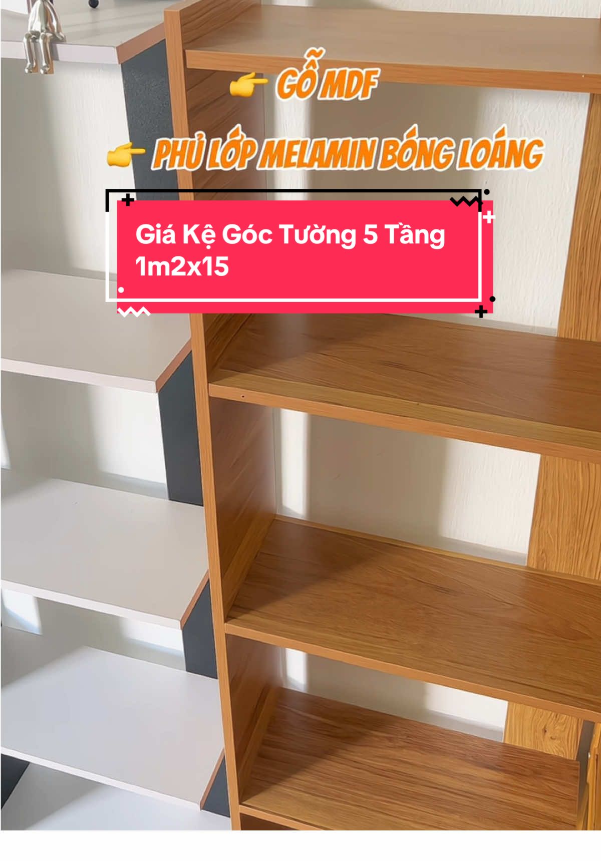 Giá Kệ Góc Tường 5 Tầng 1m2x15 #kegoctuongdanang #kegoctuong5tang #kegoctuong #kegoctuong5tangtrangtritiendung #kegoctuongtienloi #byntchuyengiadung 