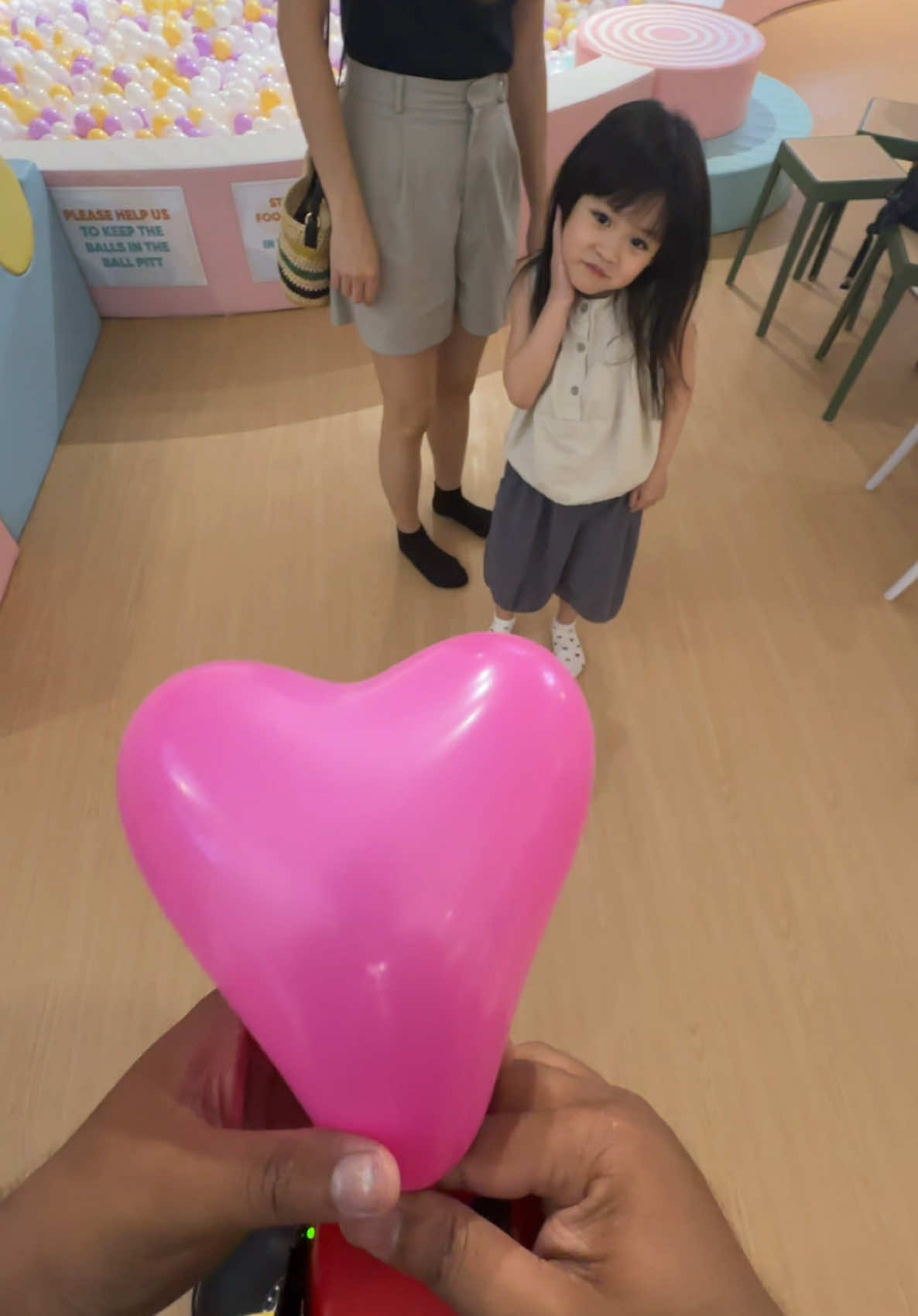 Part 1 #heart #balloons #clown #malaysia #fyp 