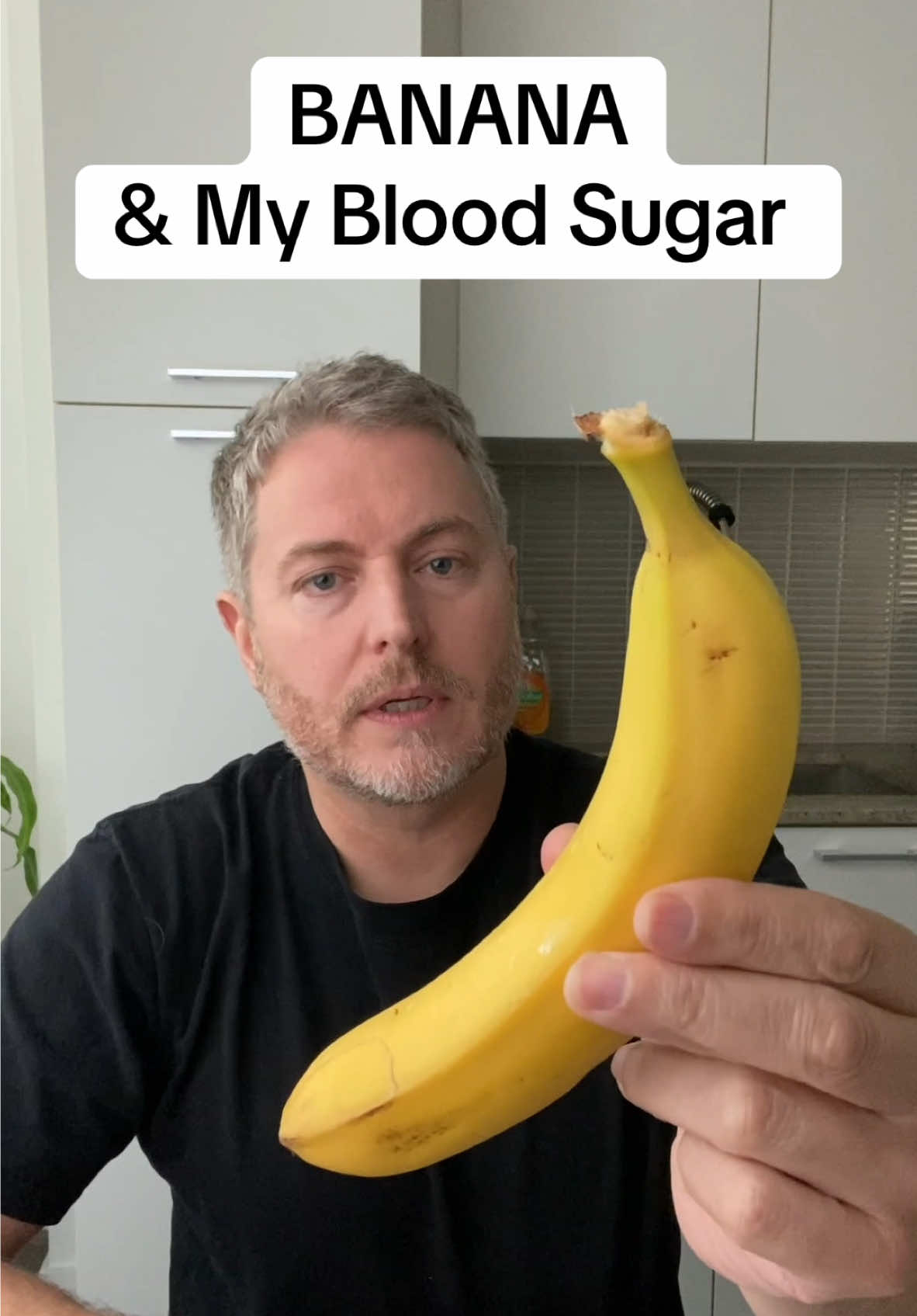 One banana and my blood sugar. How does it affect my glucose levels? ##bloodsugar##glucose##banana##insulinresistant1