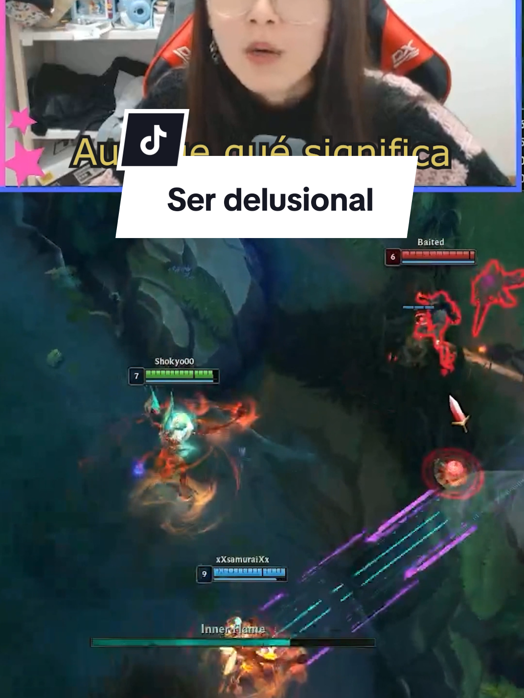 Entonces que significa ser delusional?? #leagueoflegends #parati #streamer #gaming #foryou #fyp #ranked #riotgames 