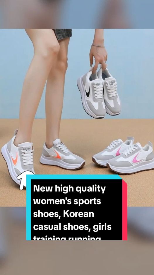 New high quality women's sports shoes, Korean casual shoes, girls training running shoes Price dropped to just ₱299 pesos! Don't miss out! Tap the link below! #womenshoes #sportshoes #TikTokShop #tiktokfinds #tiktokph #tiktokaffiliate #TikTokFashion #LearnOnTikTok 