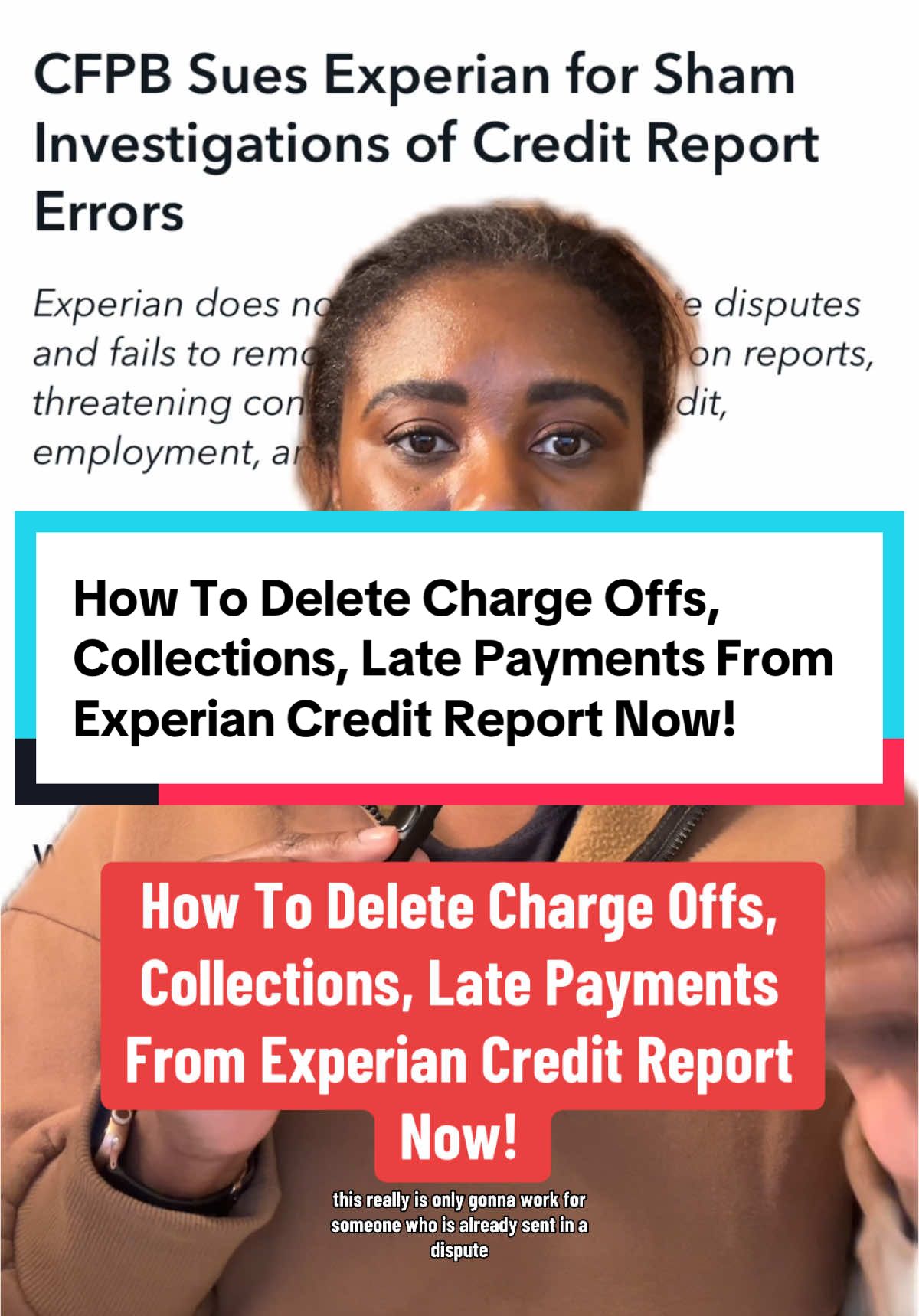 #Experian CFPB Experian lawsuit 2025 is how to activate the ultimate dispute removal strategy to get Collections, Charge Offs, and Late payments off your credit report #CFPB #lawsuit #creditrepair #creditrepairtips #greenscreen 