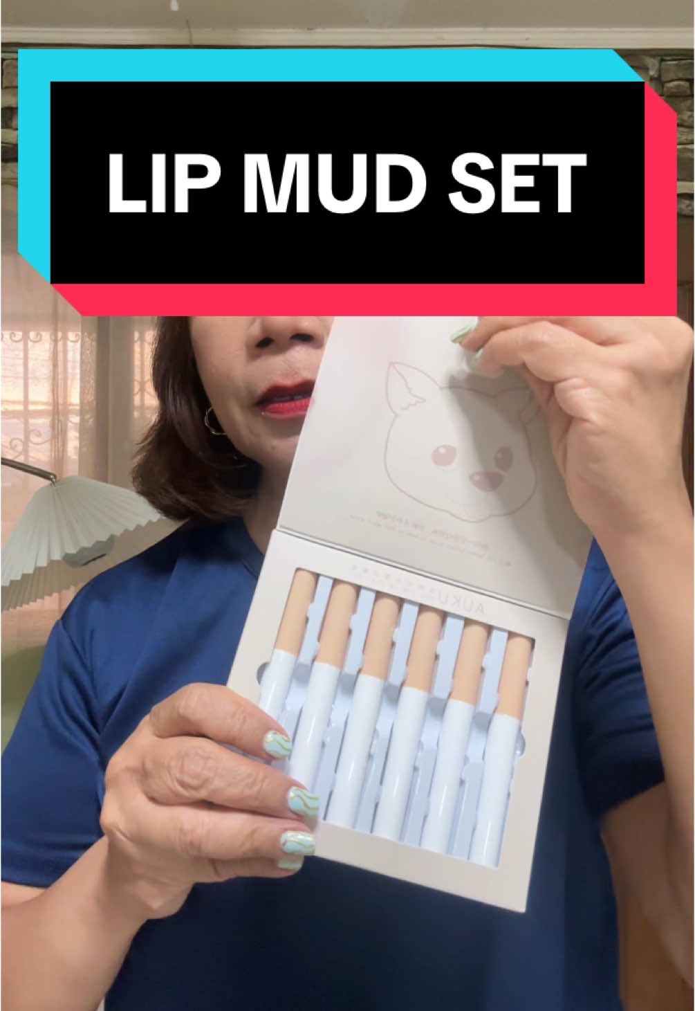 Lip mud set #lipstick #liptint #lipgloss 