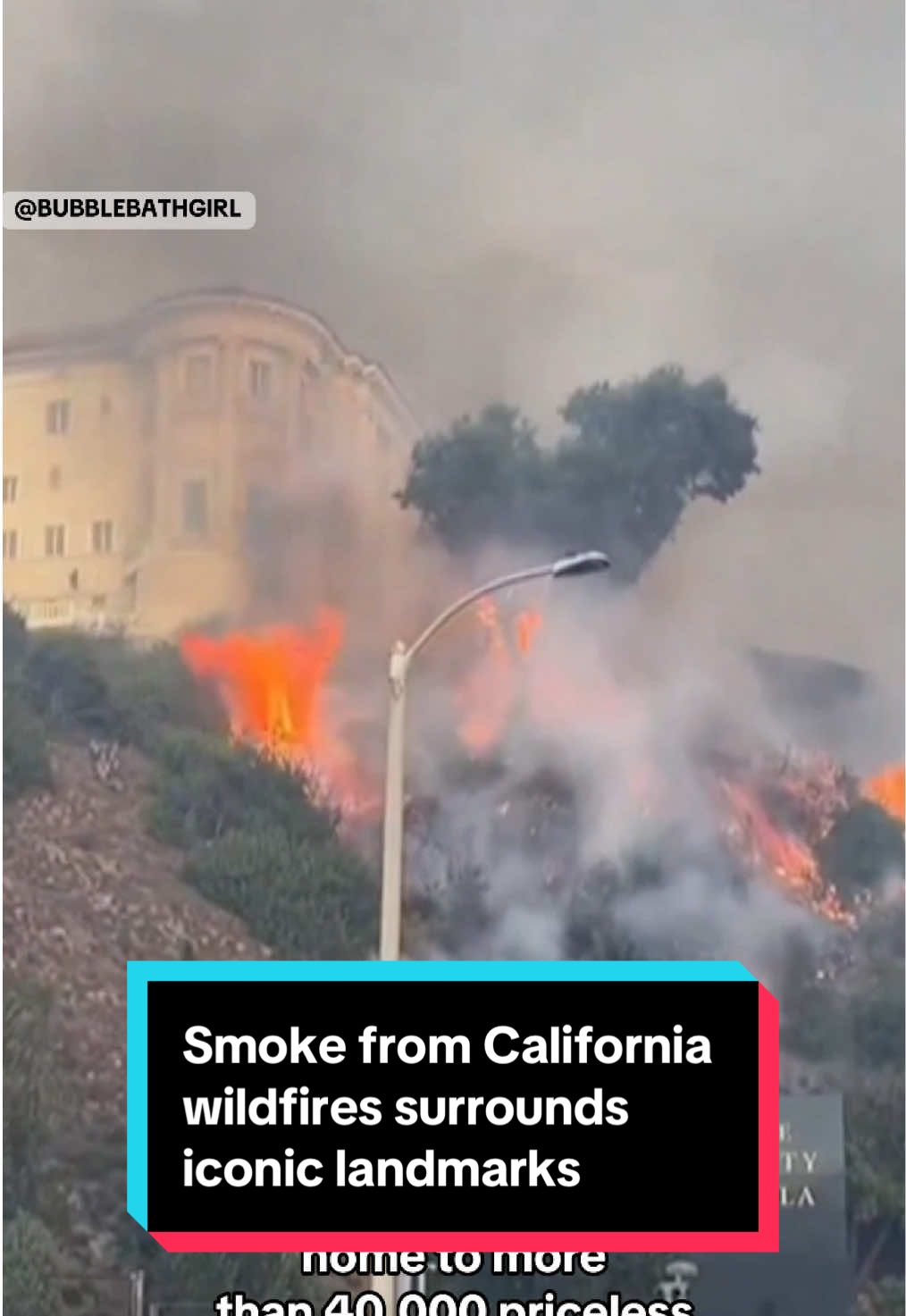 Santa Monica’s pier and amusement park are shrouded in smoke as the Southern California wildfires ravaged communities. CBS News’ Tom Hanson looks at the heart-wrenching damage to some iconic landmarks. #losangeles #news #wildfire #weather #weathertok #pacificpalisades 