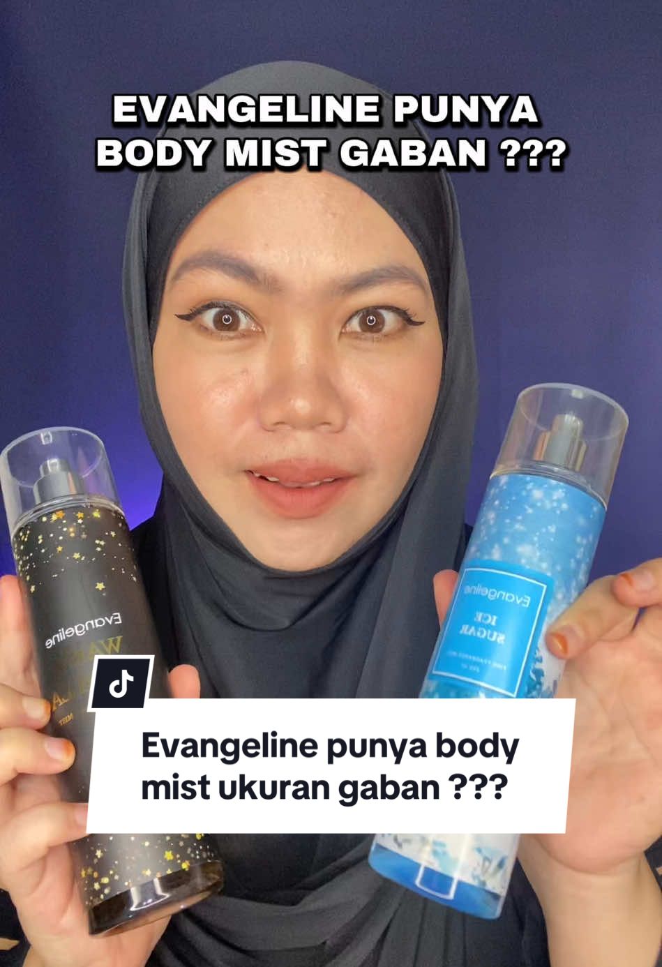 30ribuan isinya 250ml loh gaban.. 😭😭😭 #ngeracunicha #evangelinebodymist #bodymistevangeline 