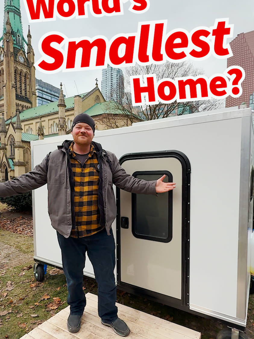 @Bryan Wood  #dougford #offgrid #toronto #encampment #mayoroliviachow #helpthehomeless #tinyhome 