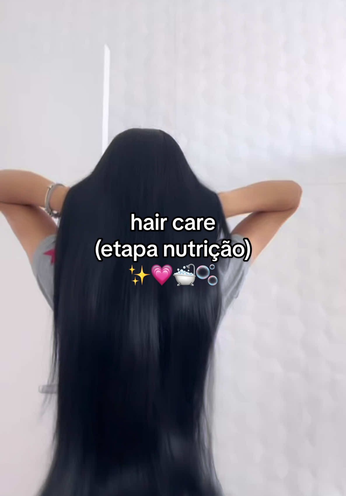 Nutrição dayy✨ #fyp #cabelo #hair #viral_video #trendingvideo #haircareroutine #projetorapunzel 