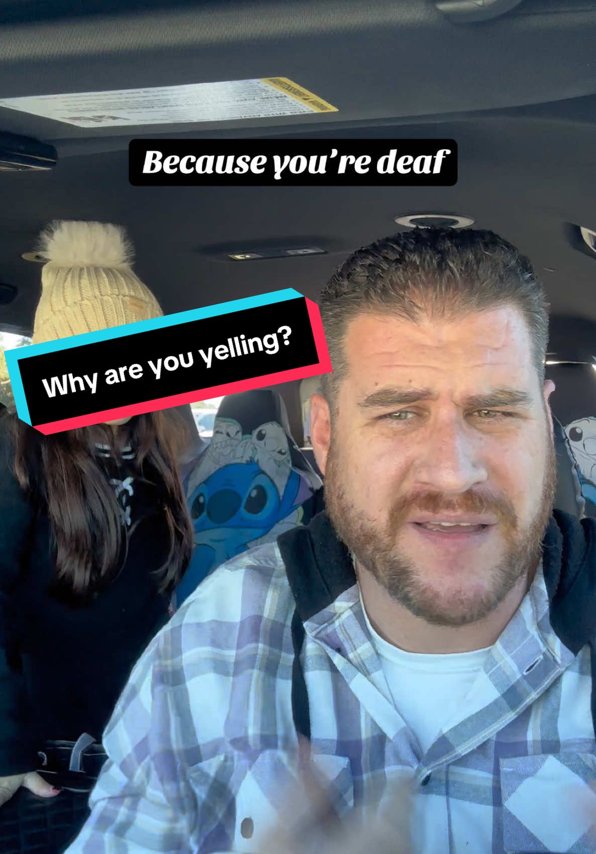 Yelling doesn’t help #fatherdaughter #deaf #prank #wholesome #fypシ #kybyeee   