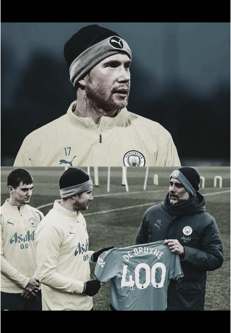 400 match full of passion🩵 #debruyne #mancity