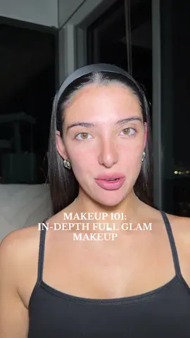 Makeup 101: in depth tutorial for a full glam makeup look! ✨ #makeup101 #howtodoyourmakeup #makeuptutorial #stepbystepmakeup #fullglam #fullglammakeuplook 