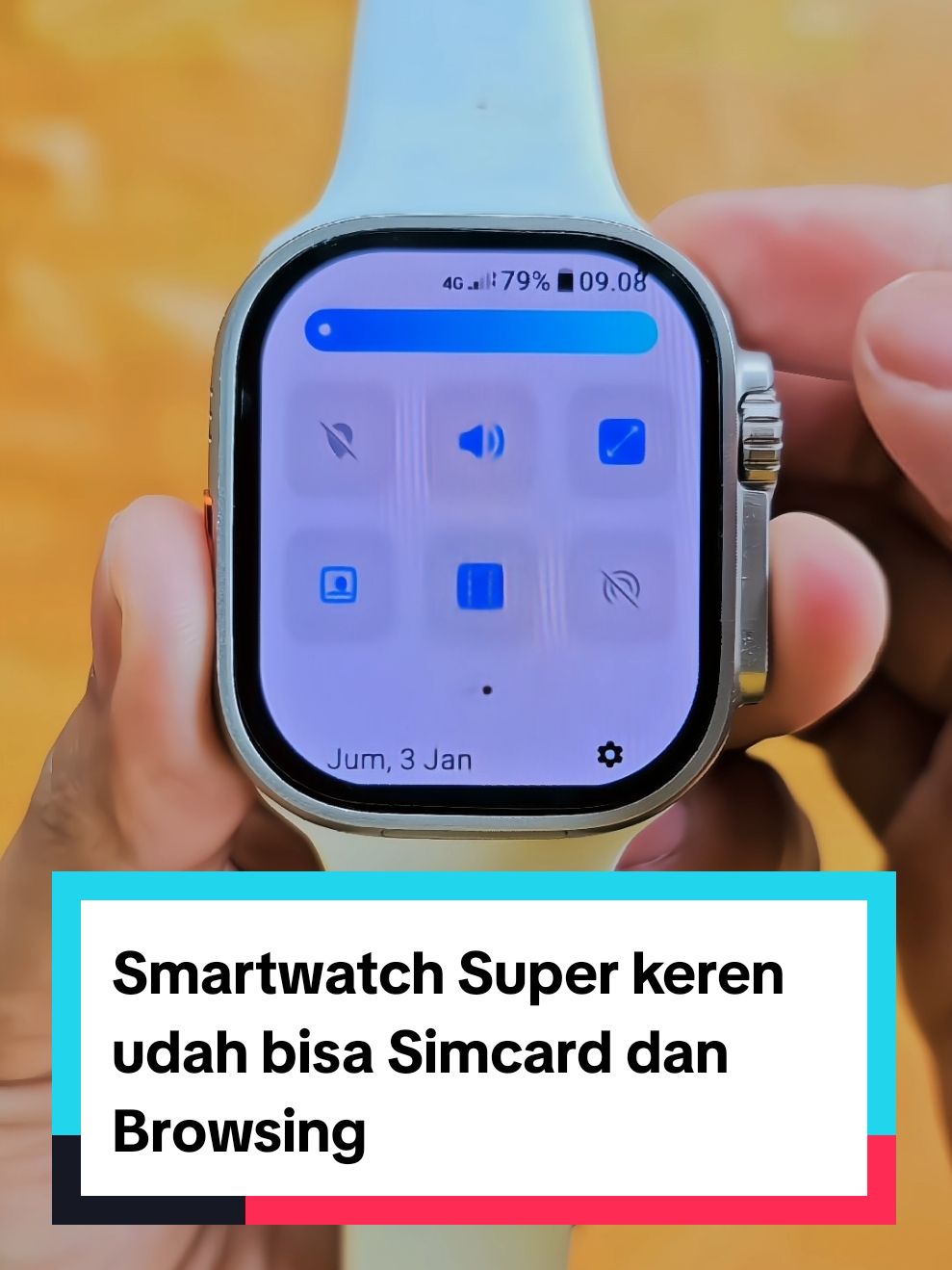 Smartwatch Super keren udah bisa Simcard dan Browsing  #smartwatch #smartwatchmurah #smartwatchviral #rekomendasismartwatch #xyzbca #foryou #fyp #4u #4upage 