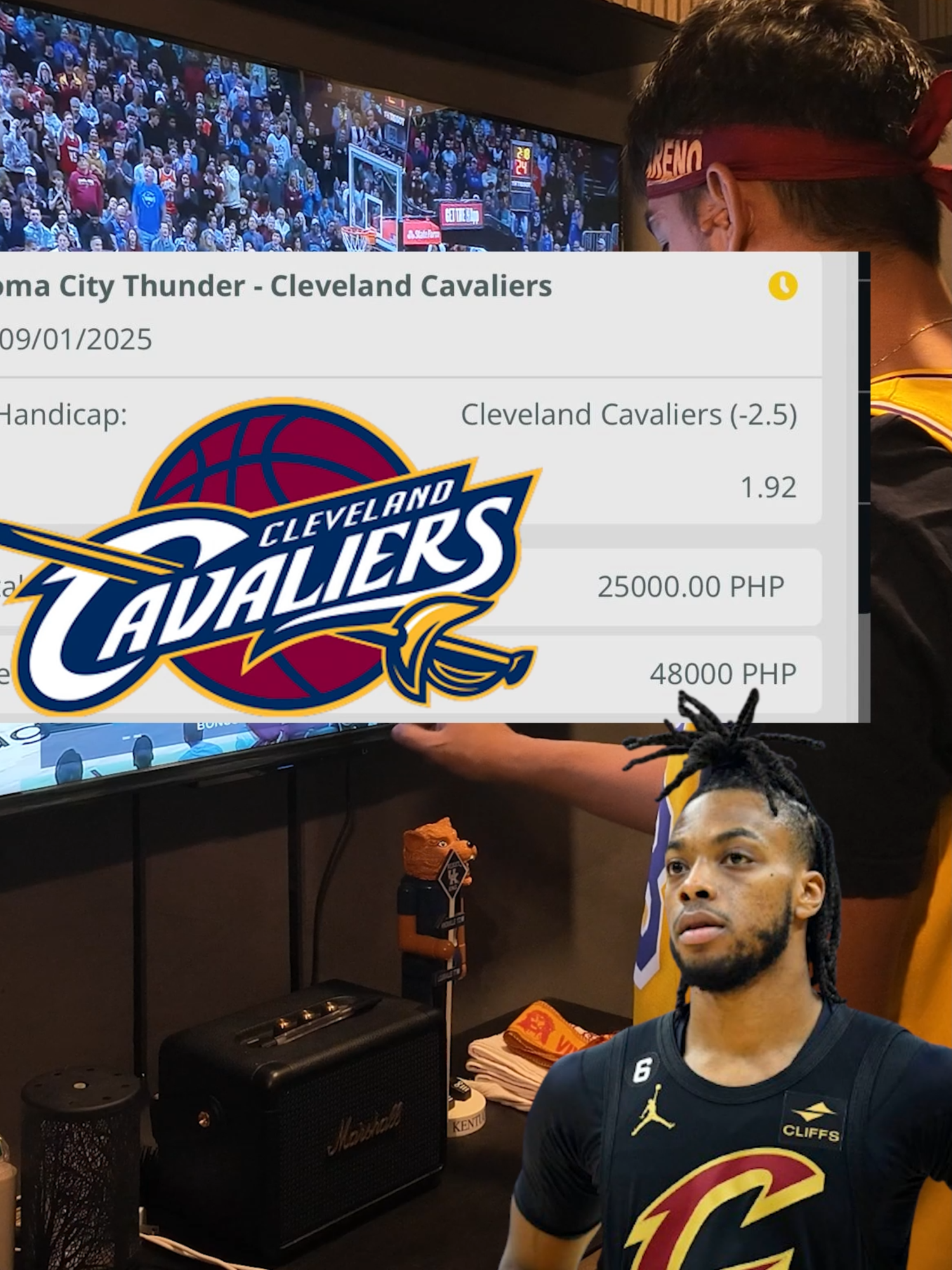 CAVS vs OKC Battle of the TOP 1's Reaction Video #patriciobosspaldo #NBA #cavs #okc