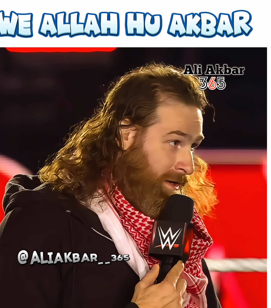 WWE Allah Hu Akbar ☝️ #aliakbarmagsi #aliakbarmagsivlogs 