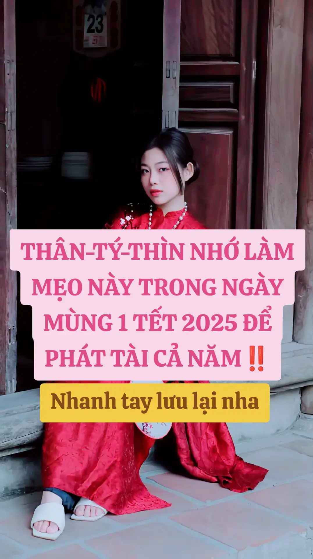 Thân Tý Thìn tham khảo mẹo này để đón đón năm mới nhiều tài lộc và may mắn nhé. Để 1 năm thuận buồm xuôi gió , thu hút tài lộc và may mắn mn thỉnh 