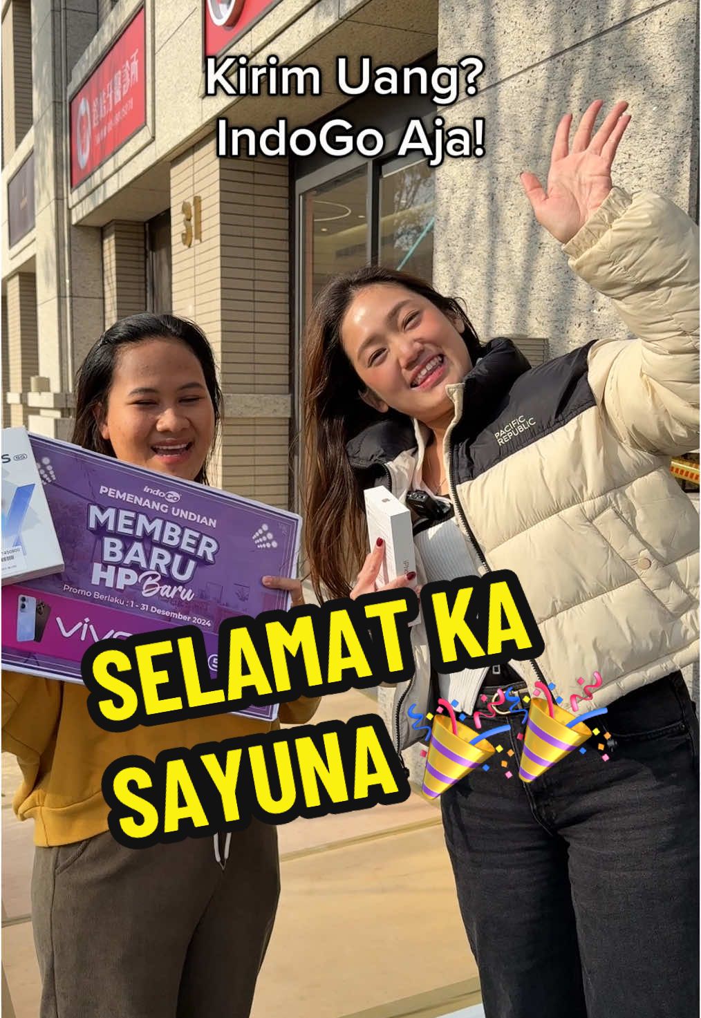 Hadiah masih berlanjut ges makanya kirim uang IndoGo aja💜😍 #taiwan🇹🇼 #tkwtaiwan_indonesia🇮🇩🇹🇼 #tkwtaiwan #fypシ 