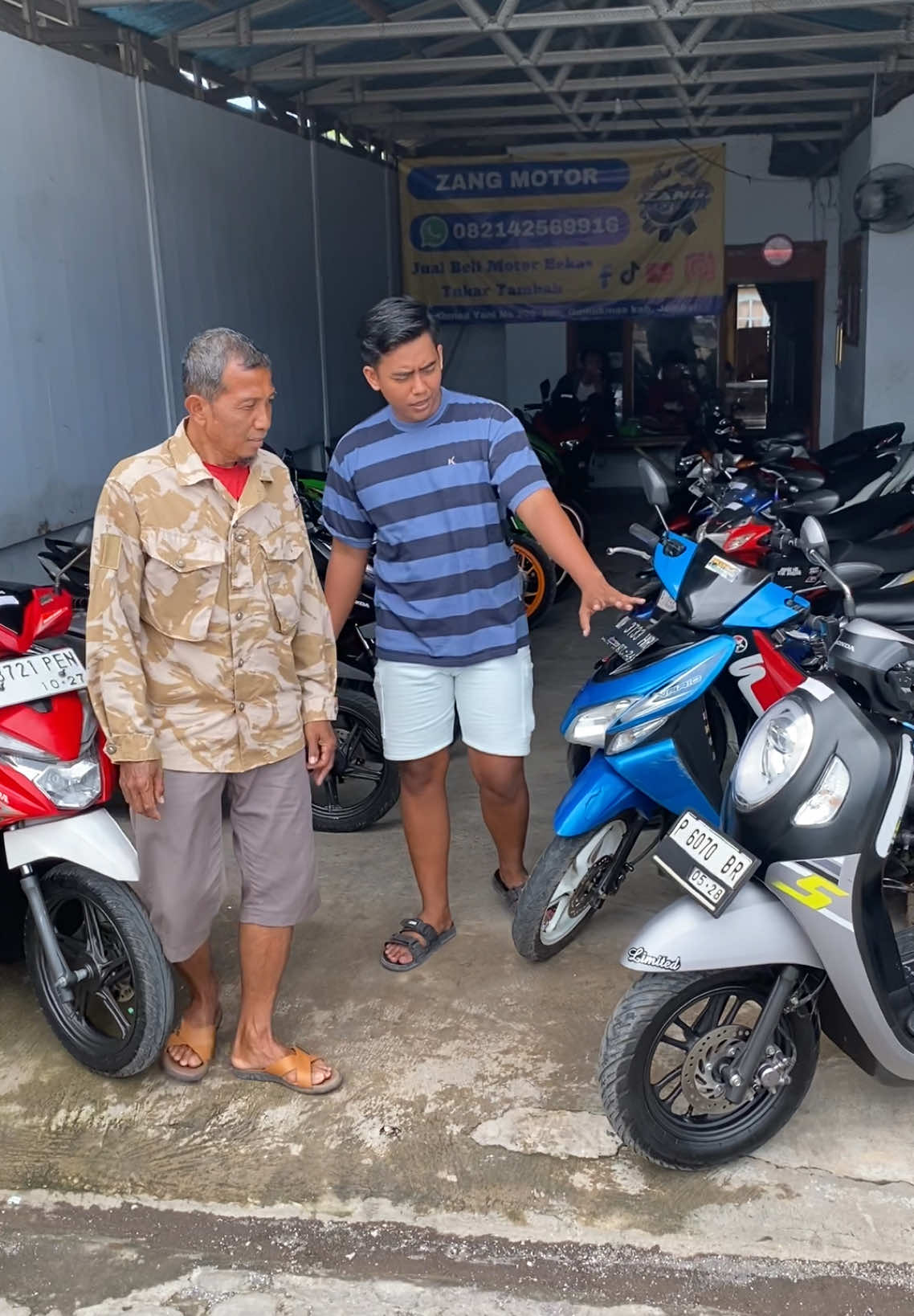 Dari Bangsalsari sendirian beli motor ke Zang motor #fyp #motormurah #zangmotor #viral #videoviral #jualbelimotor #obralmotor 