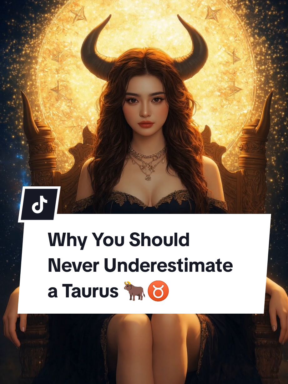 Why You Should Never Underestimate a Taurus 🐂♉️ #zodiac #zodiacsigns #astrology #horoscope #tauruspower 