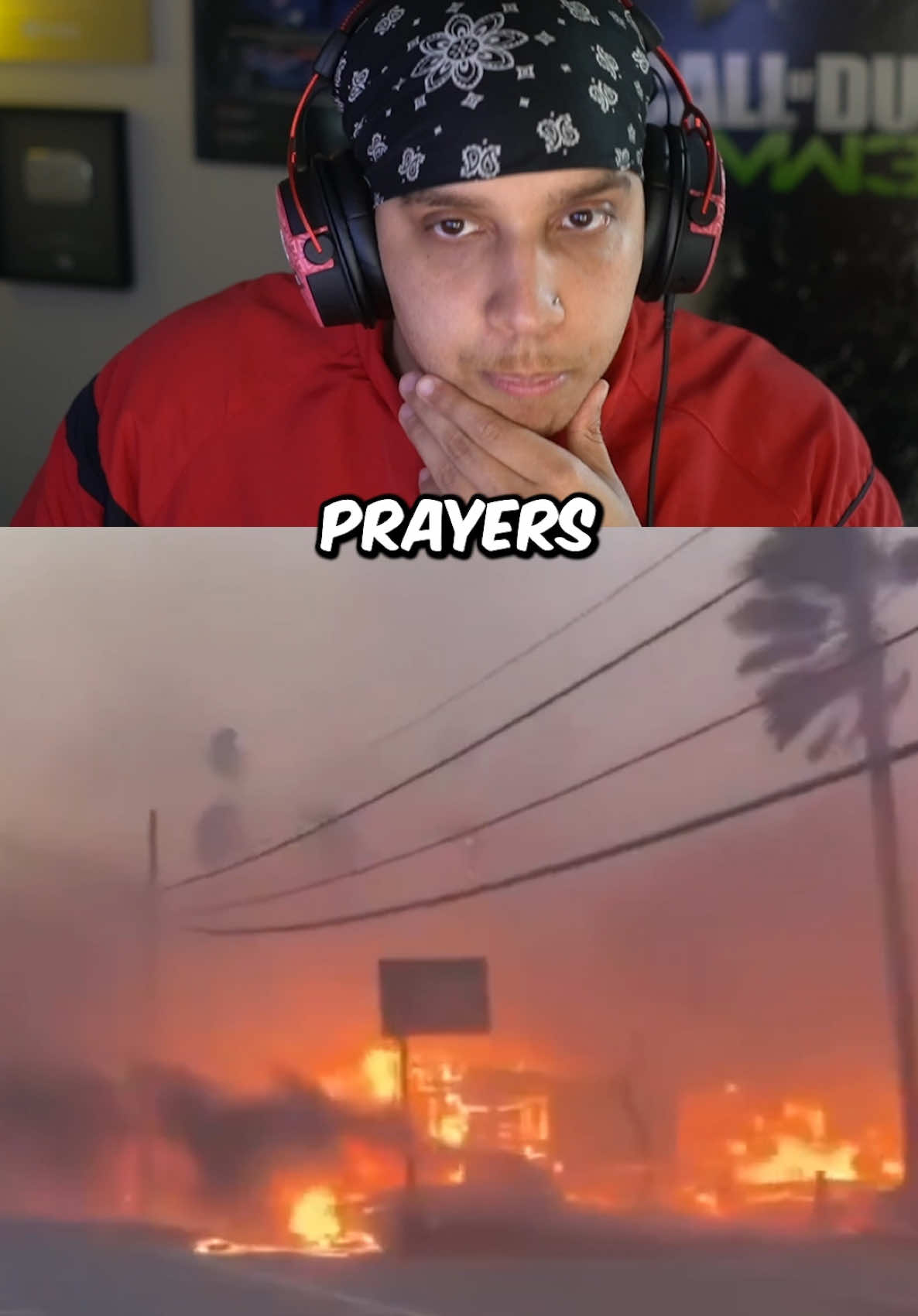 Prayers for everyone affected by the fires ❤️ #swagg #fazeclan #fyp #trending #viral #lafires #palasades #nukesquad