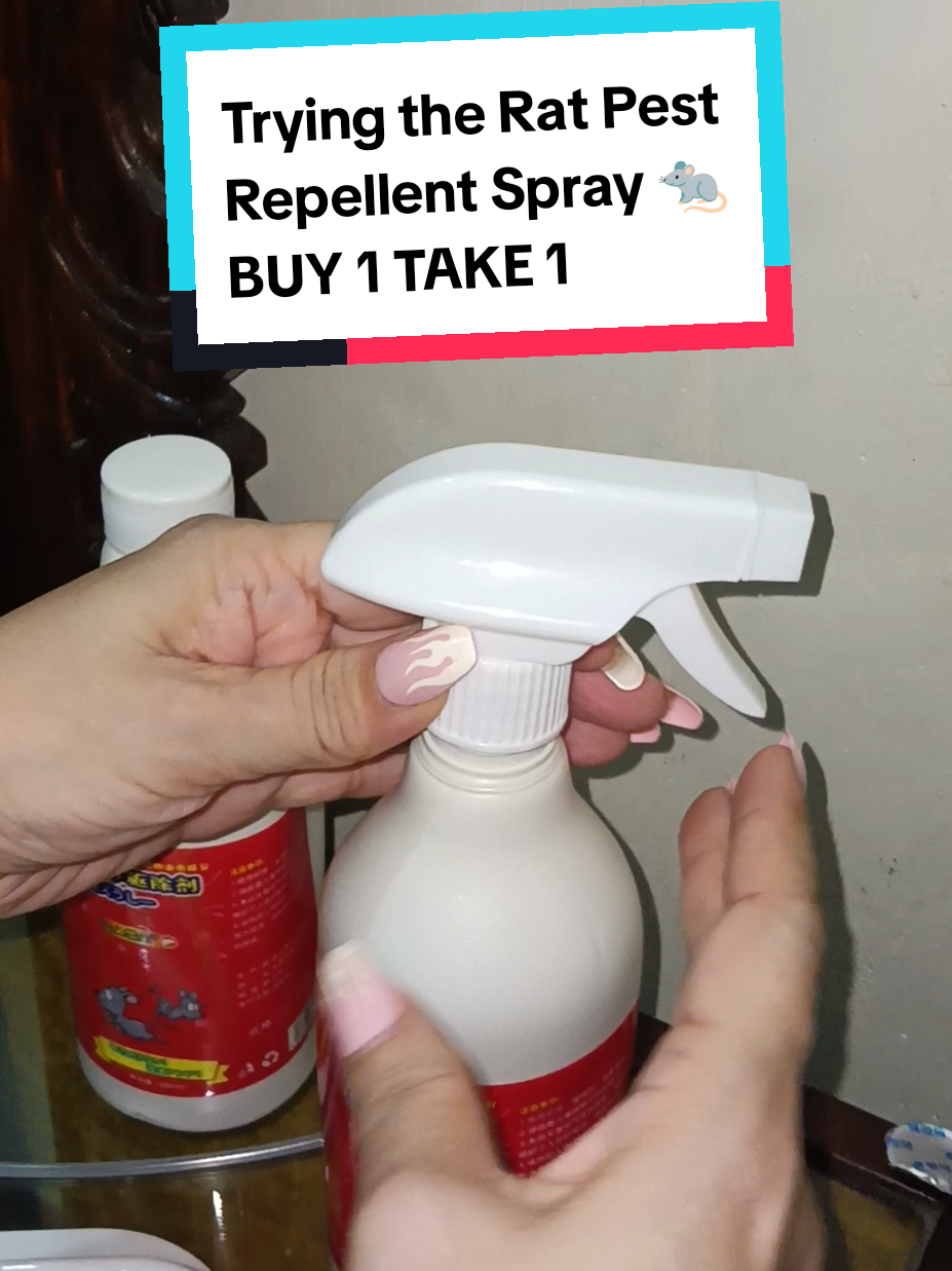 BUY 1 TAKE 1 Rat Pest Repellent Spray para pang spray sa daga #fyp #bestseller #buy1take1 #repellent #spray #daga #rats #yellowbasket 🧺