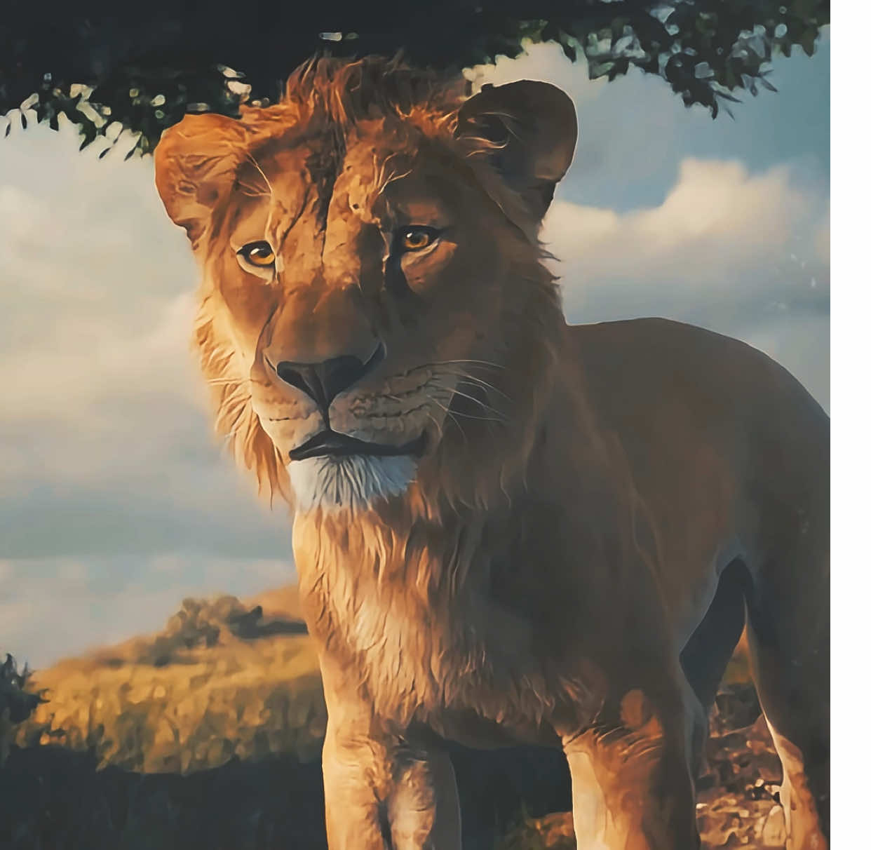 Scar is not as brave as Mufasa#thelionking #mufasa #scar #edit #smiba