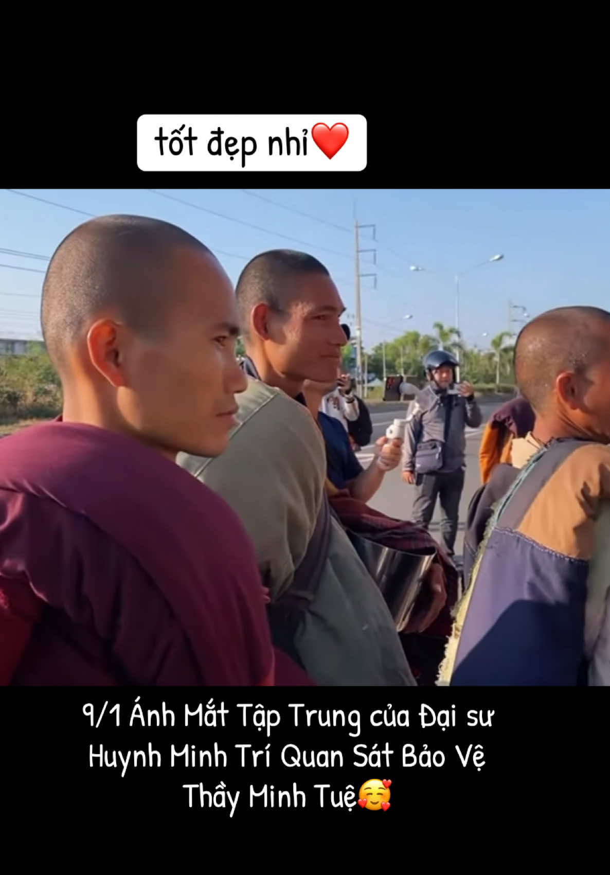 9/1 Ánh Mắt Tập Trung của Đại sư Huynh Minh Trí Quan Sát Bảo Vệ Thầy Minh Tuệ🥰#longkadaily #thayminhtuemoinhat #thayminhtue #suminhtuemoinhat #thichminhtue #minhtang #suminhtue 