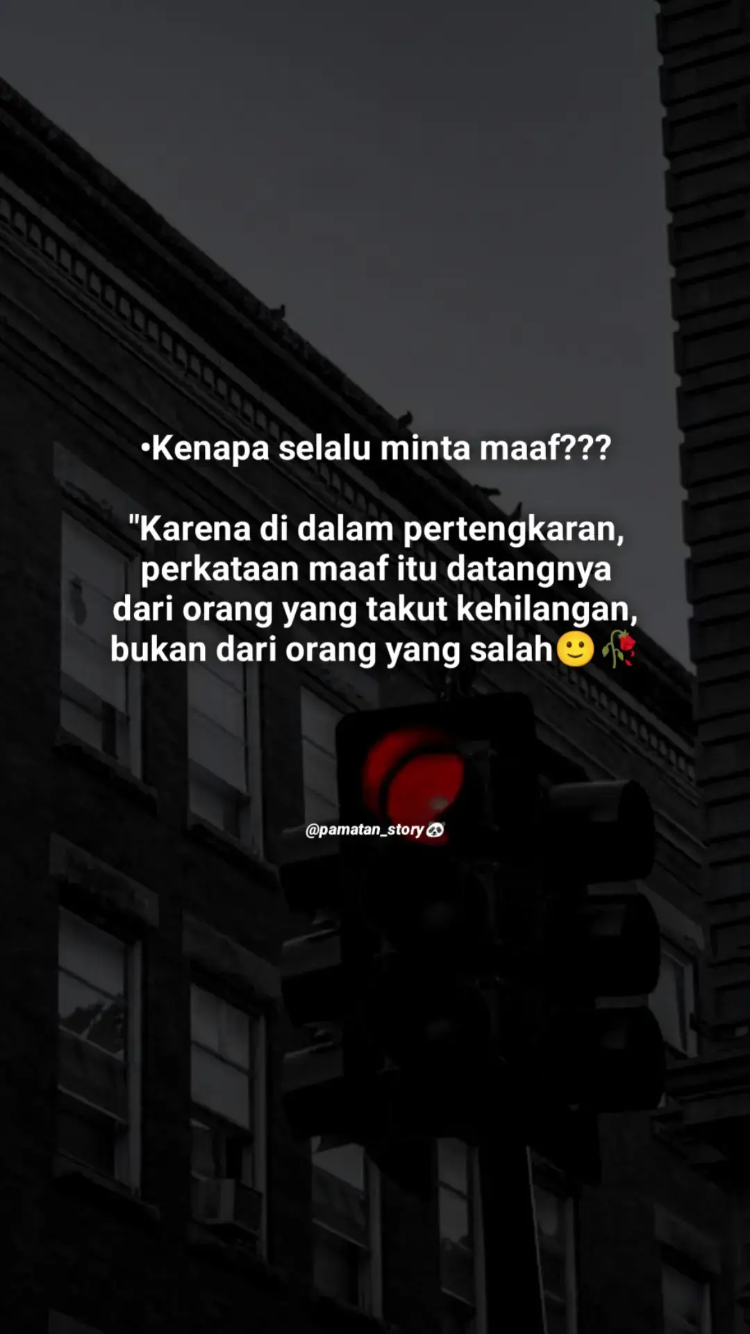 Bagian 113 | 🙂🥀 #pamatan_story🐼 #pamatan_sad🥀 #pamatanpride🥀 #sadstory #sadvibes #sadsong #sad #storykatakata #katakata #storywa #whatsappstatus #storywhatsapp #foryoupage #fypシ #fyp 