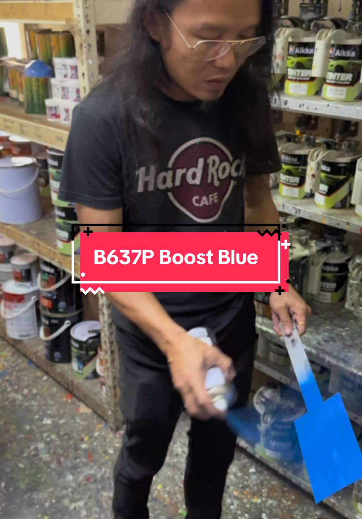 Aikka Biru Honda B637P Boost Blue, Terima kasih😊 #kedaicat #fyp