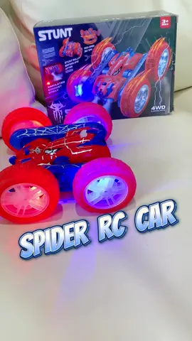 Such a cool toy!!!#rccar #kidtoys #funnytoys #tiktokmademebuyit #spidercar #cartoy #remotecontrolcar #giftideas #giftforkids #toysforkids #birthday #MomsofTikTok #giftsformom #spiderman #racing #coolcar 