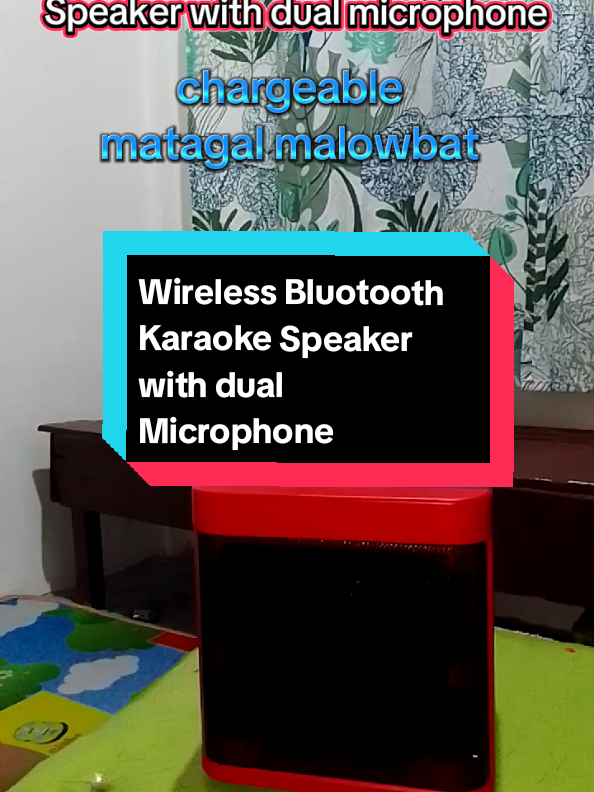 Click yellow basket to order 😊 #karaoke #bluotoothspeaker #speaker 