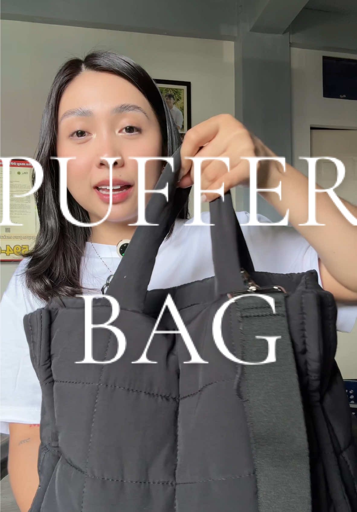 daddy approved nga daw pala tong puffer bag! HAHAH #westbroncobag #pufferbag #westbroncopufferbag 