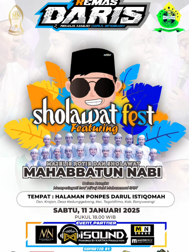 sholawat fest remas daris feat mahabantunnabi × kartika audio jember #mahabatunnabibanyuwangi #jadwalsholawatjanuari2024 #banyuwangihits #kartikaaudiojember #sumbersewusoundofficial #ahbabulmustofa #zahirmania #banyuwangi24jam #horegjawatimur 