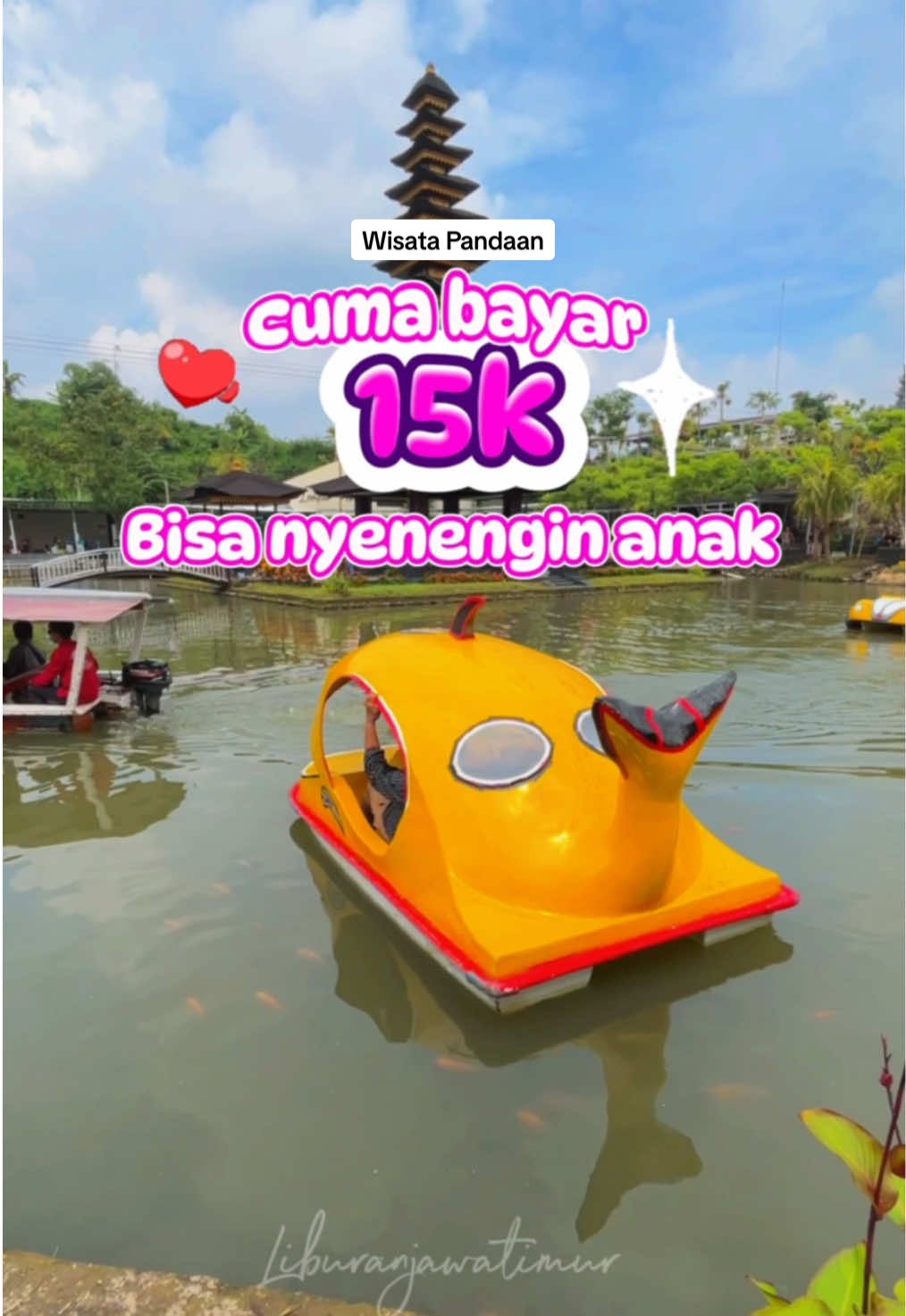 Siapa bilang di Lembah Pendawa Pandaan hanya untuk wisata berswafoto dan kolam renang, disini banyak banget wahana seru yang bisa dinikmati pastinya murah meriah. HTM 15k weekday,20K weekend  Jam buka:07.00-17.00 📍Lembah Pendawa Pandaan Nb. Perekan vidio Januari 2025 #lembahpendawa #wisatapandaan #balivanjava #liburanjawatimur #jamilatunmaysarie #wisatajatim @jamilatunmaysarie @Lembah Pendawa Pandaan 