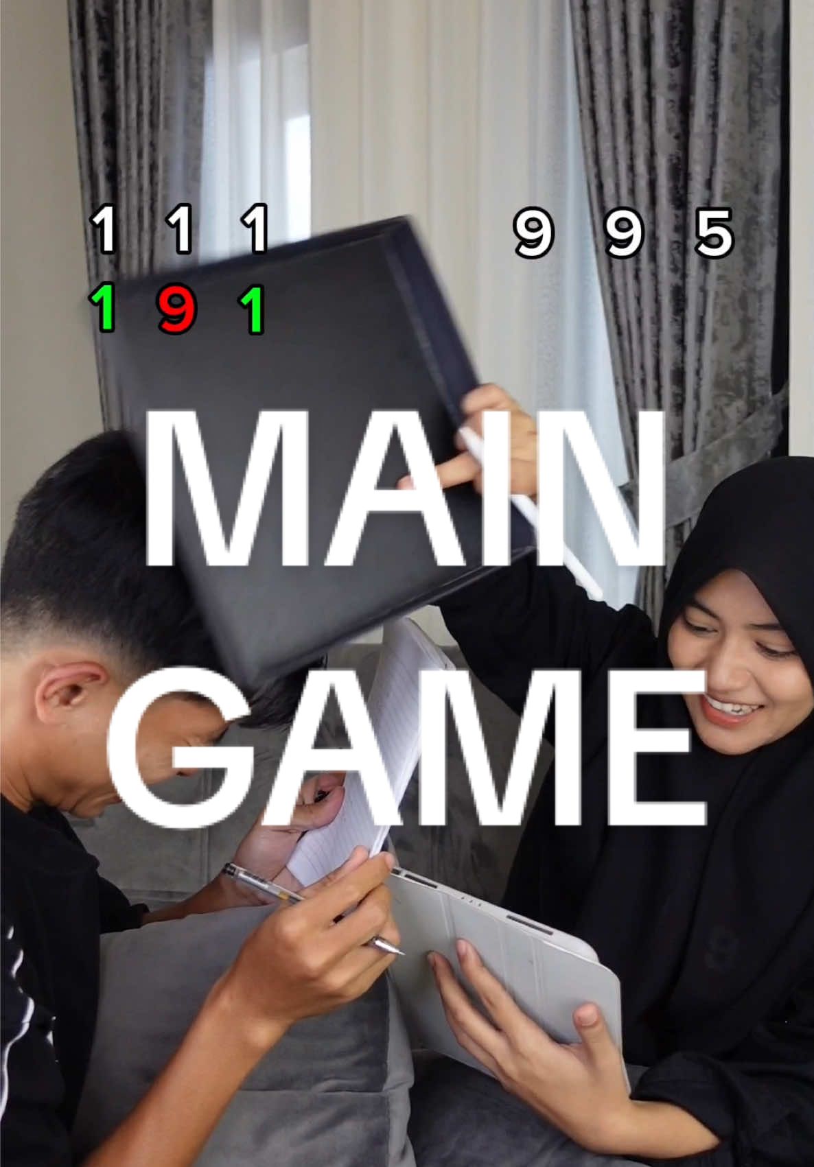 SERU JUGA WKWK | ib: @Tata & Diogo #fy #game #challenge #couple #funnyvideos 