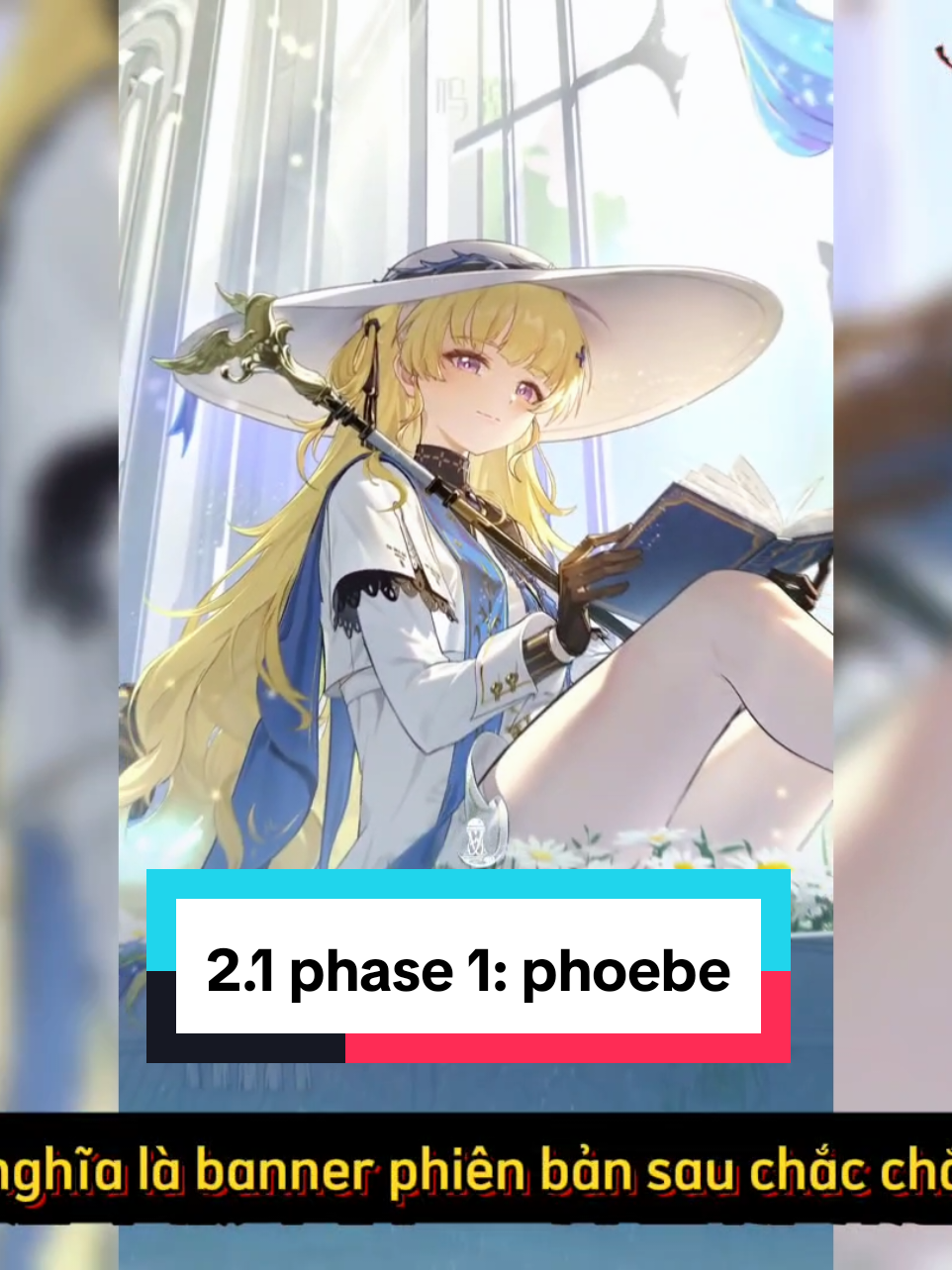 Chính thức xác nhận, 2.1 phase 1: Phoebe #rover #wuwa #encore #kurogames #blackshores #wutheringwaves #camellya #shorekeeper #lumi #youhu #Rinascita #carlotta #phoebe #brant #roccia 