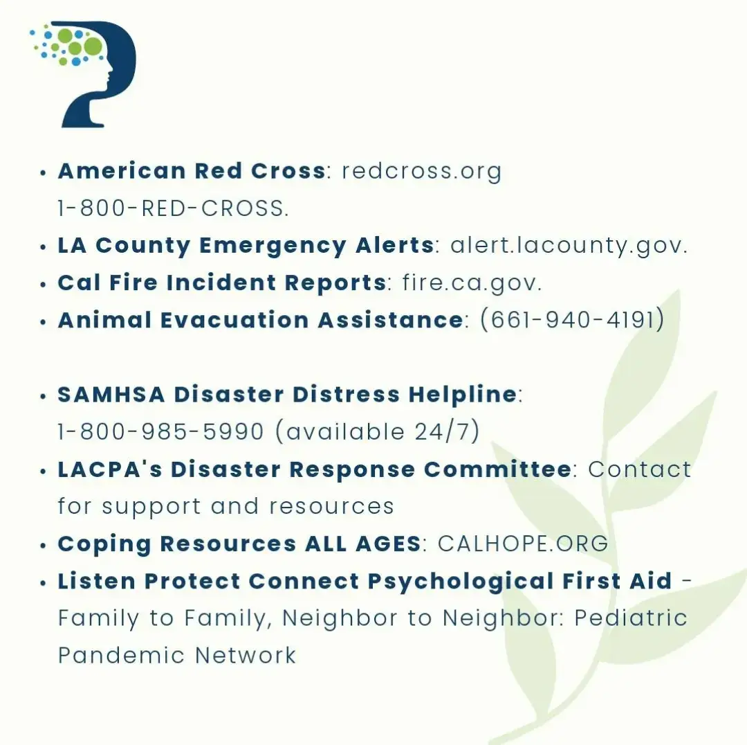 Here are more, mental health, social services and donation resources for victims of the Los Angeles fires!#fyp #losangeles #fire #wind #resources 